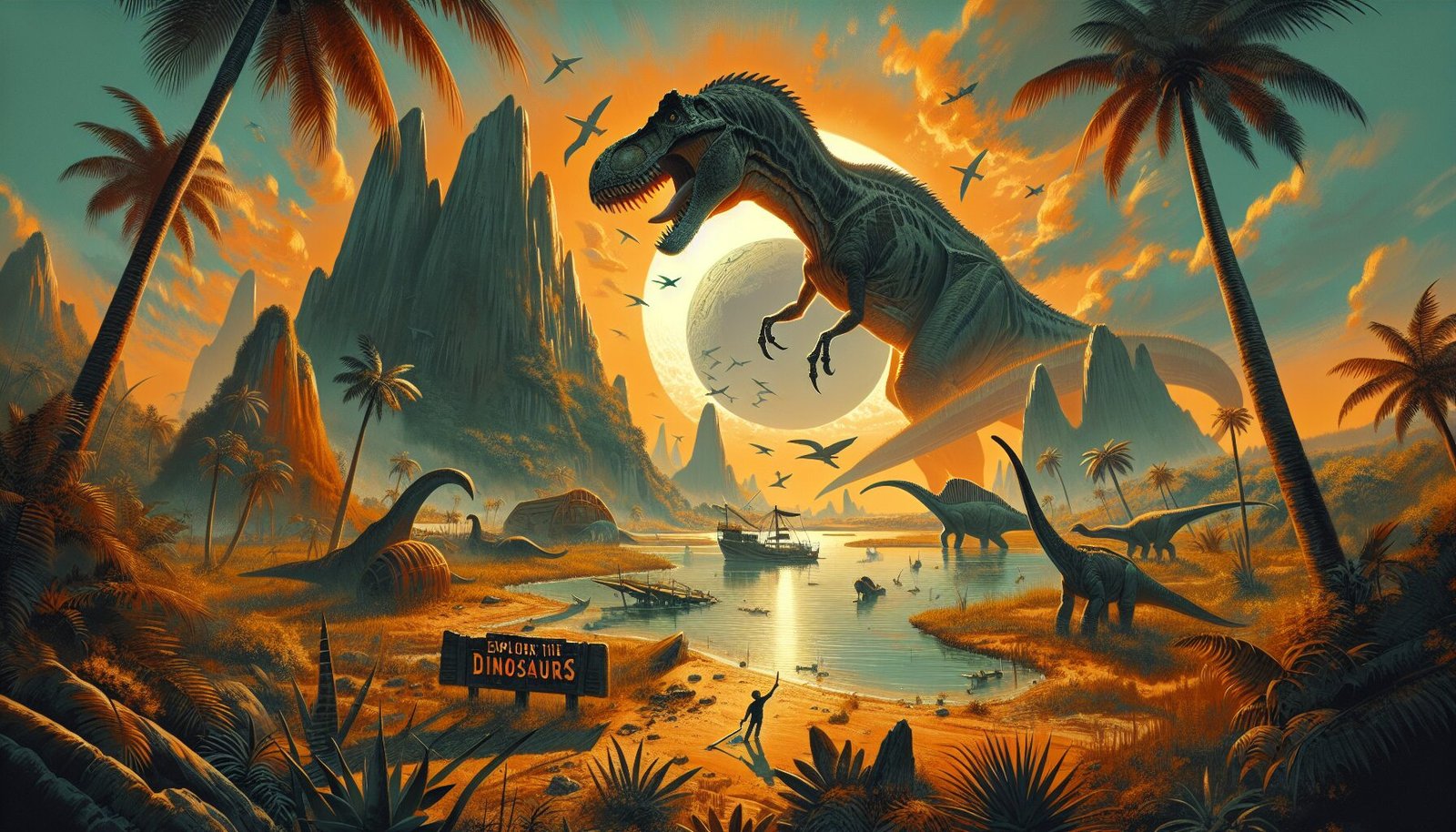 La imagen más rara que vas a ver en este sitio de dinosaurios.