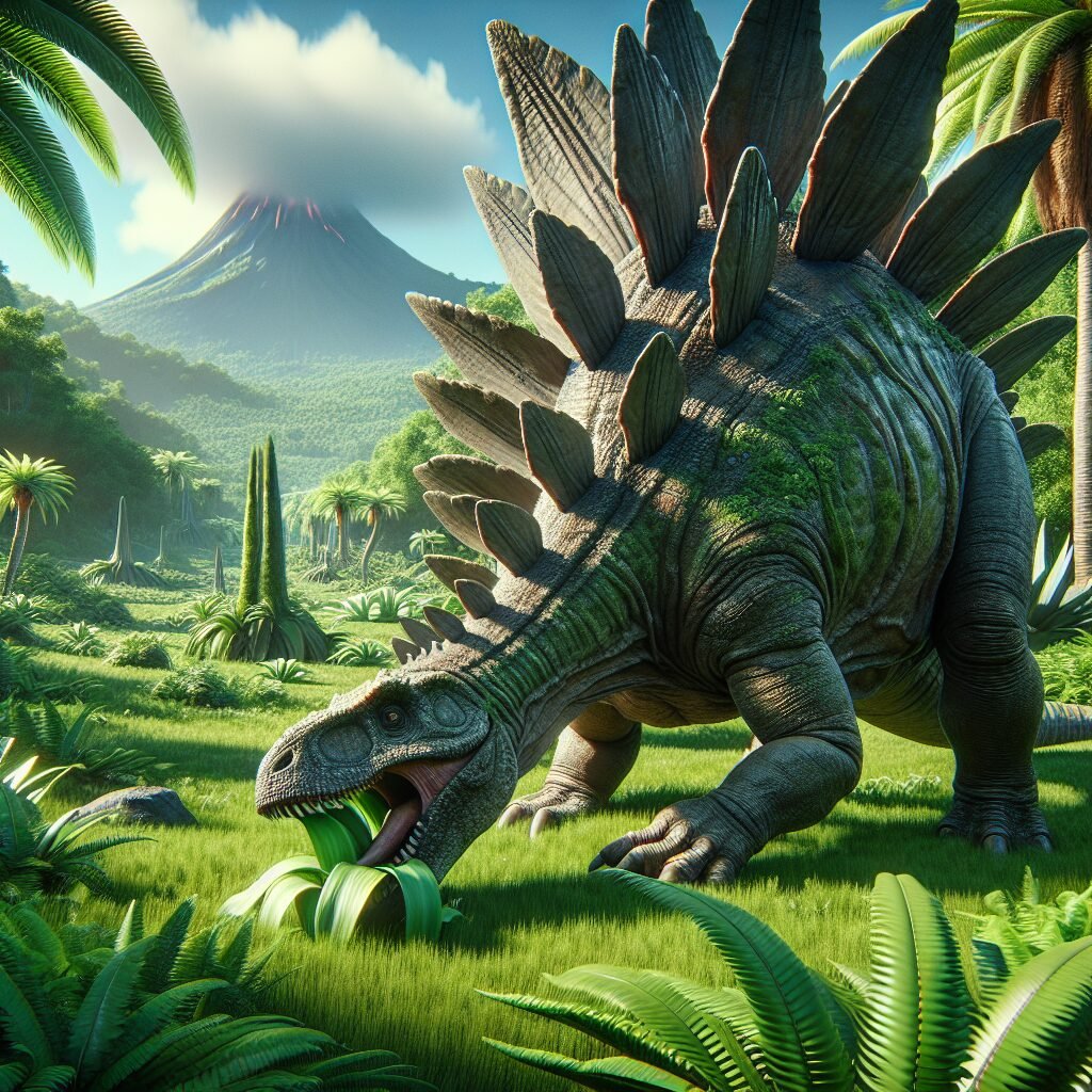 Estegosaurio en Dinosaurios club